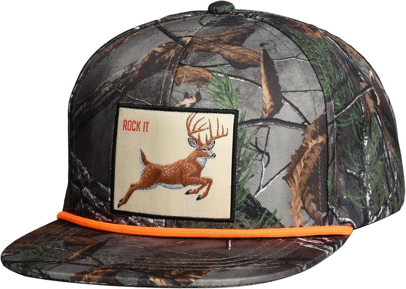 EDTREK Elite Youth Country Hat for Big Kids - Boys Snapback Hat with Flat Brim - Image 1